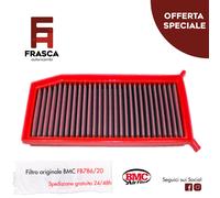 Filtro Aria Sportivo BMC Dacia Duster HM 1.6 SCe 115 LPG 109 CV 1.0 TCe 101 CV
