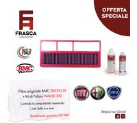 WA250-500 WASHING KIT DI LAVAGGIO BMC PULIZIA FILTRO ARIA LAVAGGIO COMPLETO