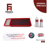 Filtro Aria Sportivo BMC + Kit Pulizia Alfa Romeo Mito 1.3 MTJ 95 CV