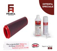 Filtro Aria Sportivo BMC Land Rover III 3.0 D 4x4 130 KW 177 CV con kit pulizia
