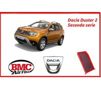 Filtro aria sportivo BMC per Dacia Duster II 2 kit motore tuning set lavabile a
