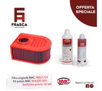 filtro aria BMC FB 867/04 MACAN 3.0 S DIESEL HP 245 ANNO 13 > MOTORE MCT.UD