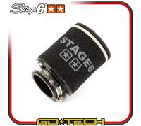 Filtro aria STAGE6 Double-Layer nero tondo imbocco Ø 70mm