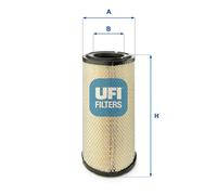 UFi Filtro aria 27.356.00 per IVECO Daily III – Pianale piatto / Telaio 35 C 14