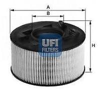 Filtro aria UFI 27.394.00 BMW 3 Compact (E46) 316 ti