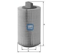 Filtro aria UFI 27.486.00 MERCEDES-BENZ CLASSE C (W203) C 180 Kompressor (203.04