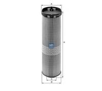 UFI 27.585.00 Filtro aria adatto per MERCEDES-BENZ E-Klasse Limousine (W211)