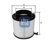 Filtro aria UFI 27.692.00 AUDI A5 (8T3) 3.2 FSI quattro