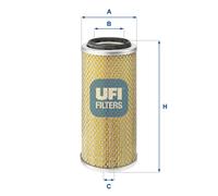 UFI 30.150.00 Filtro aria