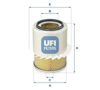 Filtro aria UFI 2728200 per MITSUBISHI