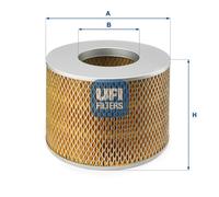 Filtro aria Cartuccia filtro 27.583.00 UFI per TOYOTA LAND CRUISER 90