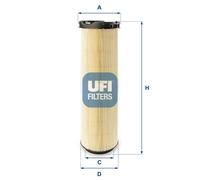 UFI 27.585.00 Filtro aria adatto per MERCEDES-BENZ E-Klasse Limousine (W211)
