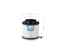 Filtro aria UFI 2769200 per VAG