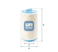 UFi Filtro aria motore 27.A53.00 – Cartuccia per MINI Countryman, Clubvan