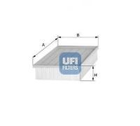 FILTRO ARIA UFI 30.004.00 FORD TRANSIT 2.5 D 85-92 TRANSIT 2.5 DIESEL DI (91-94)