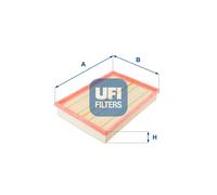 Filtro Aria UFI 30.159.00 Per CHEVROLET, OPEL, VAUXHALL