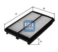 Filtro aria UFI 30.223.00 per TOYOTA CELICA Coupé (_T20_)
