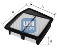Filtro aria Cartuccia filtro 30.408.00 UFI per HONDA ACCORD VIII