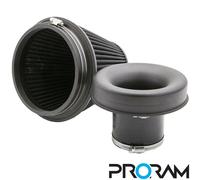 Filtro Aria Universale A Cono Proram Con Tromba E Giunto In Silicone - 83mm ID