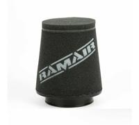 Filtro aria universale cono collo base polimerica Ramair CC-117 offset 80 mm