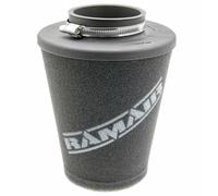 Filtro aria universale cono collo base polimerica Ramair CC-296-80 80 mm
