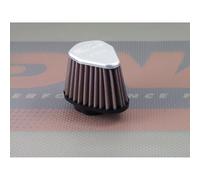 Filtro aria universale DNA serie XV esagonale in alluminio ID 38mm Lunghezza 86m