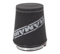 Filtro aria universale in schiuma cono collo base polimerica Ramair CC-101 89 mm