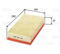 Filtro aria VALEO 585262 per SAAB 9-3 2.0 Turbo