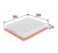 Filtro Aria Valeo 585409 per Opel Saab Vauxhall Chevrolet
