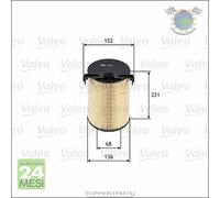 Filtro aria Valeo per AUDI A3 SEAT TOLEDO III ALTEA LEON SKODA ROOMSTER OCTAVIA