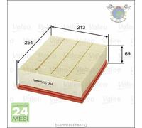 Filtro aria Valeo per AUDI ALLROAD A6 A4 SKODA SUPERB VW PASSAT (3B6) (3B5) (3B