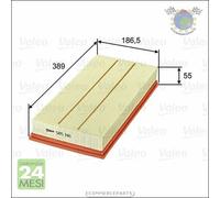 Filtro aria Valeo per AUDI Q7 LAND ROVER RANGE III PORSCHE CAYENNE VW TOUAREG
