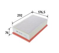 Filtro aria Valeo per Audi Seat Skoda VW