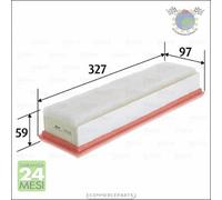 Filtro aria Valeo per DACIA SANDERO DOKKER LOGAN LODGY RENAULT LOGAN/STEPWAY