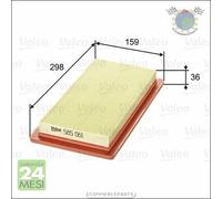 Filtro aria Valeo per FIAT PUNTO UNO