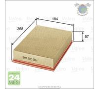 Filtro aria Valeo per FORD FIESTA ESCORT ORION
