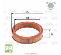 Filtro aria Valeo per FORD GRANADA TAUNUS SIERRA CAPRI P OTOSAN SKODA FELICIA F