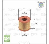 Filtro aria Valeo per ISUZU TROOPER D-MAX OPEL MONTEREY B