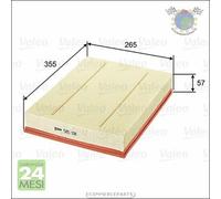 Filtro aria Valeo per MERCEDES SPRINTER 524 519 518 516 515 514 513 511 510 509