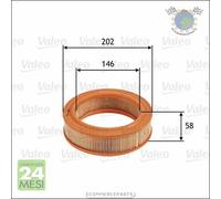 Filtro aria Valeo per NISSAN MICRA I RENAULT RODEO 5 4