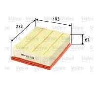 Filtro aria Valeo per Renault Clio Espace Laguna Vel