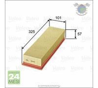Filtro aria Valeo per RENAULT LAGUNA ESPACE
