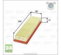 Filtro aria Valeo per RENAULT TWINGO RAPID CLIO