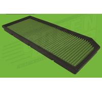 Filtro aria verde per Audi A3 8P dal 2004 al 2012 2.0L i FSI Turbo 16V-200cv