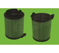Filtro aria verde per Audi A3 8P dal 2009 al 2012 1.4L TFSI-125cv