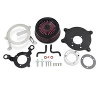 Filtro aria Vo2 Cage Fighter Argento Vance Hines Harley-Davidson Dyna Softail 70