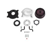 Filtro aria vo2 cage fighter spazzolato sta 16-17 softail 2017 fxdls 08-16 touri