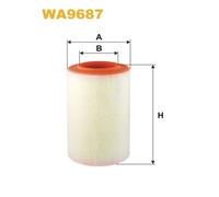 Filtro aria WIX FILTERS per WA9687