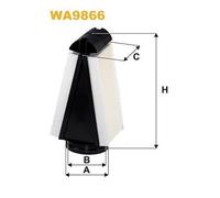 Filtro aria WIX FILTERS per WA9866