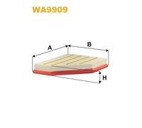 Filtro aria WIX FILTERS per WA9909